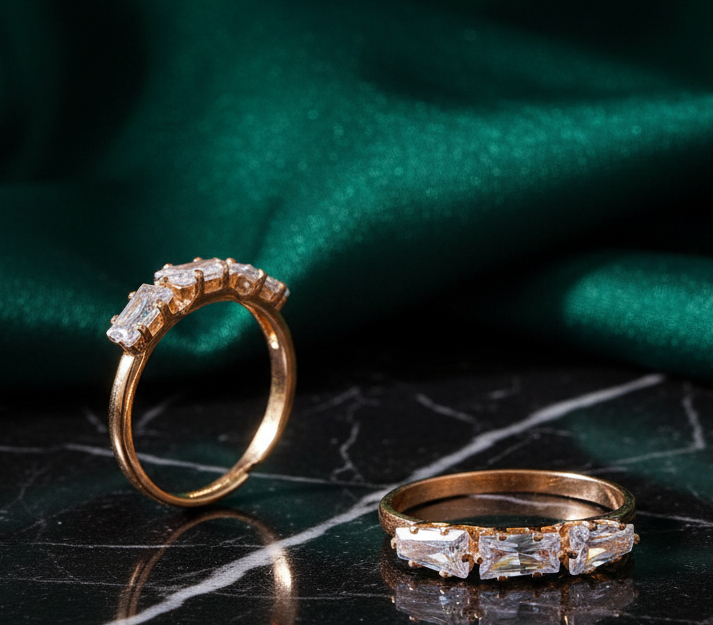 AD Sunburst Cocktail Ring