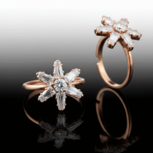 Sunburst/Star-Shaped Ring